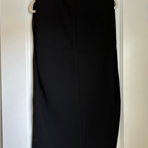 Zara LBD! Shoulder padded! High neck!Small cap sleeves! Tapered shape! Back zip - Picture 5 of 6
